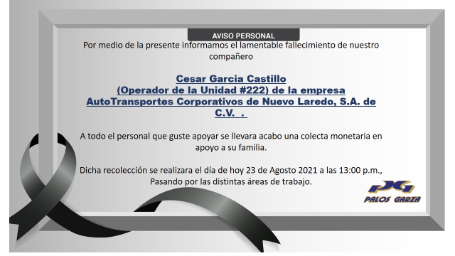 Colectiva monetaria- Cesar Garcia Castillo